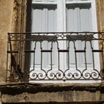 Balcons  motifs phalliques de l'Htel de Boyer d'Eguilles 