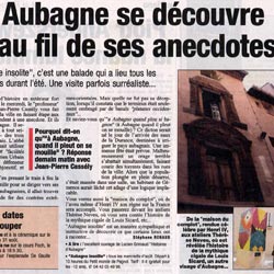 La Provence toutes ditions 
17 aot 2004 