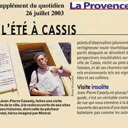 Supplment Femina La Provence 
26 juillet 2003