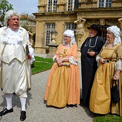 libertins & courtisanes en costume XVIIIe