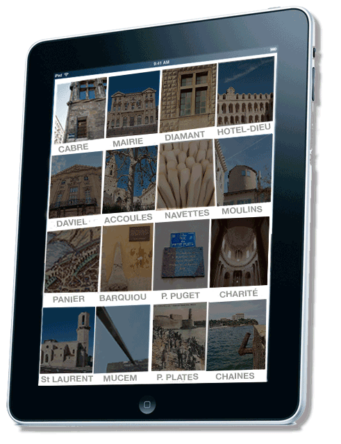 Marseille 2613 ans d'histoire tablette ipad