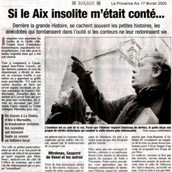 La Provence 17 février 2005