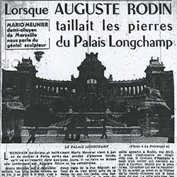 Auguste rodin a Marseille
