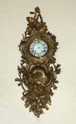 La naissance et la mort, la splendide horloge de JB Hervé (XVIIIe) du bureau du maire de Marseille 